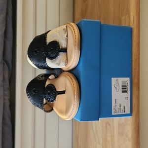 Nib navy jack Roger's II flat sandals 8.5